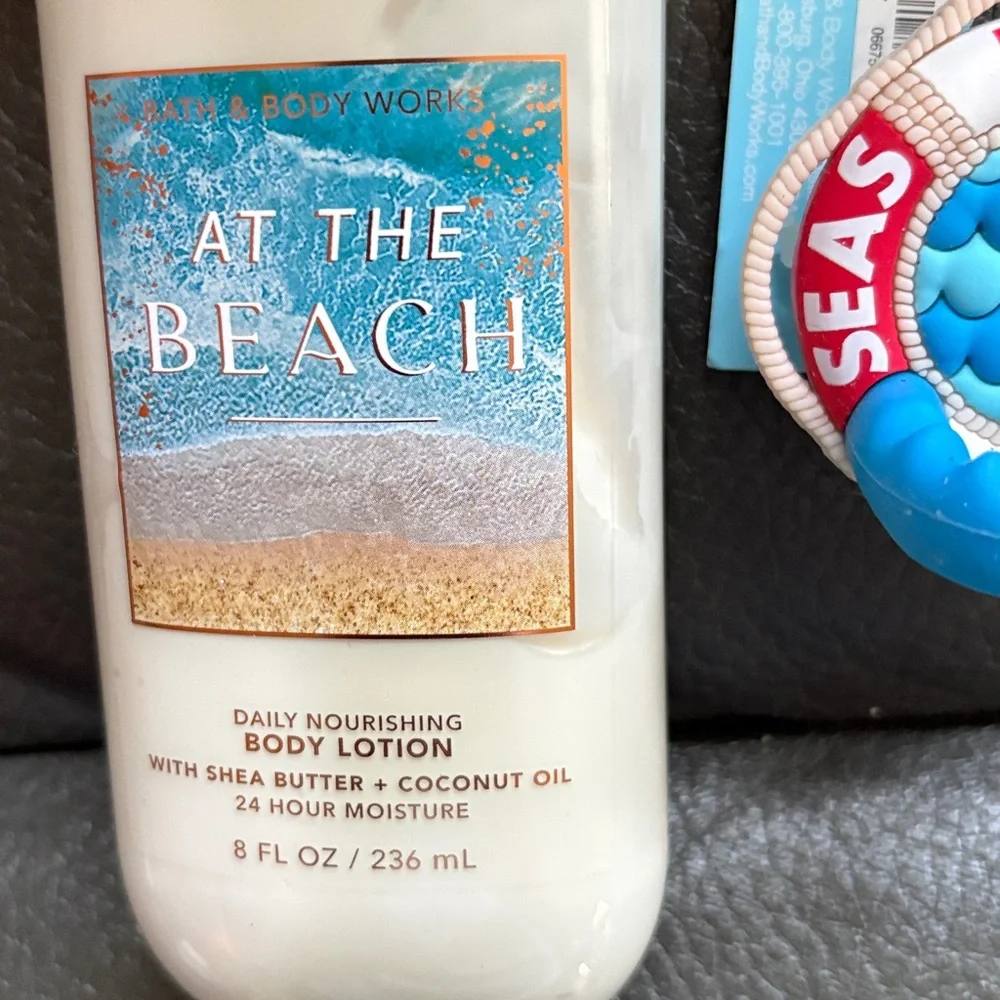Bath and body at the beach lotion with seas the day multi purpose hook